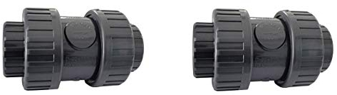 well2wellness® PVC-Kegelrückschlagventil Rückschlagventil 63mm - 2 Stück (200221)