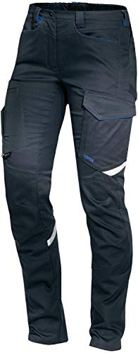 Uvex Suxxeed Schwarze Frauen-Arbeitshose - Slim Fit Bundhose