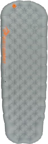 Sea to Summit - Ether Light XT Extreme Insulated Air Isomatte Small - Schlafmatte Für Frauen - Thermolite - 4 Jahreszeiten - Pillow Lock-System - Wandern bei kaltem Wetter - Grey - 470g