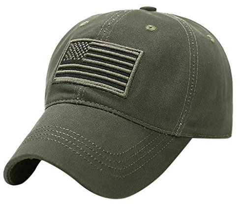 Cocila USA American Flag Patch Hat Military Tactical Operator Detachable Baseball Cap Unisex Trucker Special Tactical Operator Forces Hats