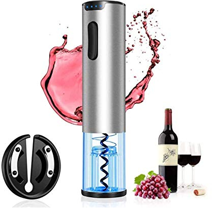 WERCHW Ouvre-vin électrique, Tire-Bouchon à vin Automatique, Bouton d'un clic à Tire-Bouchon électrique Bouteilles de vin Rechargeables avec lumière LED pour Un Restaurant à la Maison