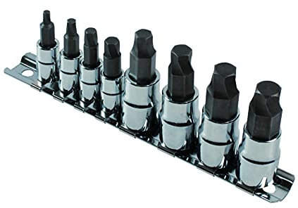 Laser 8052 Extractor Set for Damaged Hex Fasteners, Variety Pack