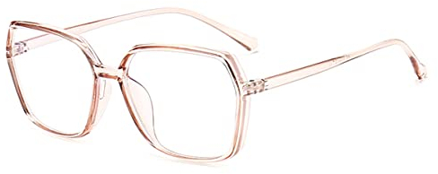 LIPIODOL Anti Luz Azul Gafas de Filtro Gafas Retro Marco para Ordenador Anti Tensión de Ojos Mujeres