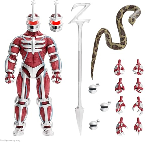 SUPER7 Mighty Morphin Power Rangers Ultimates Lord Zedd Figure, 18 cm