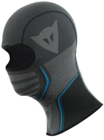 Dainese Mixte 1996268_607_n Cagoule, Noir/Bleu, Taille unique EU