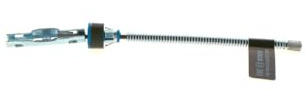 BOSCH Seilzug, Feststellbremse 1987482875 | Kompatibel mit: FORD FIESTA Stufenheck, FIESTA VI, FIESTA VI Van
