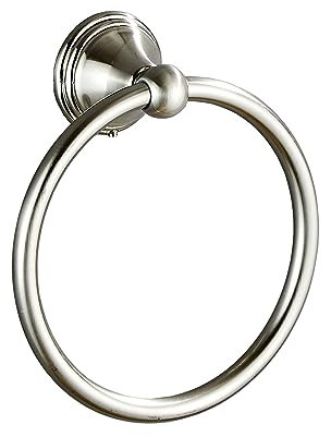 Set di anelli per asciugamani per bagno, porta asciugamani e gancio per asciugamani, accessori da bagno e portasciugamani per parete del bagno..