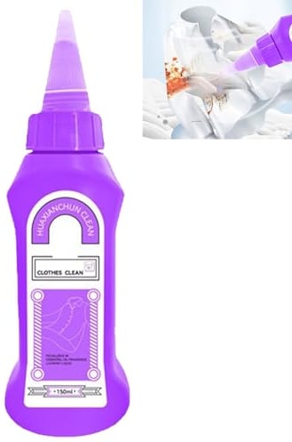 KOAHDE Aktiver Enzym Kleidung Waschmittel,Enzym Fleckenentferner Waschmittel,Active Enzyme Laundry Stain Remover,Aktiver Enzym-Fleckenentferner für Kleidung,Enzym Flexibilität Waschmittel,150ML