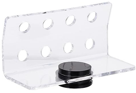 FOMIYES 8-Loch-korallenstütze Frag Rack Magnetisch Korallen Fragging Kit Frag-Rack Magnethalter Magnetständer Magnetregal Korallenregal Korallenhalter Frag-Halter Acryl Aquarium Montieren