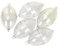 Kcvzitrds 5 Stück Angeln Klare Schwimmkörper Slip Strike Indikator Oval Schwimmkörper Spinner Oberfläche Blase Schwimmkörper Angeln Outdoor Teile