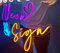 YALLOVE Neon Schild Personalisiert, Neon Sign Personalisiert Led Schriftzug für Gaming Zimmer, Schlafzimmer, Heim Deko, Bar, Hochzeit, Geburtstag, Party, Dekoration Personalisierte Leuchtschilder