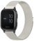 Mugust Armband für Garmin Venu/Venu 2 Plus/Venu Sq/Venu Sq 2 Music Armband für Damen Herren, Edelstahl Mesh Metall Ersatzarmband für Garmin Venu Sq 2 (Sternenlicht)