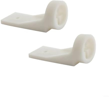 HOHOVYVY Piezas de repuesto para frigorífico, juego de bisagra de puerta compatible con frigorífico, 2 placas de bisagra para puerta de congelador para Dometic 2002244008 para Instamatic 330019