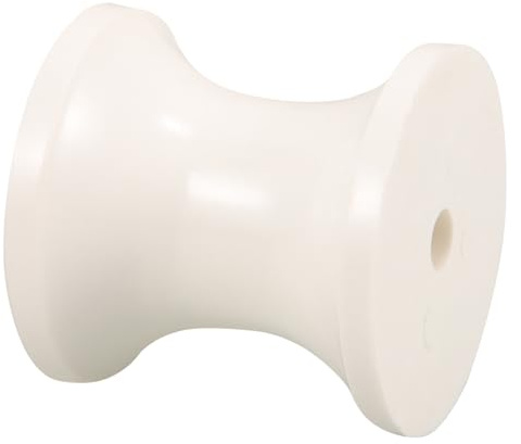 BEBEMOKO Portable Boat Trailer Roller Plastic Yacht Keel Support Wheel Stable Towing Accessory for Motorboats and Lifeboats Easy Installation
