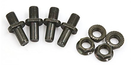 sourcing map 4Pcs Dark Green Metal Motorcycle Rear Driven Sprocket Screw Bolts