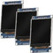 AZDelivery 3 x 1,77 Zoll SPI TFT Display 128x160 Pixel ST7735 2,7V – 3,3V kompatibel mit Arduino und Raspberry Pi inklusive E-Book!