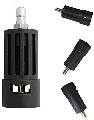 T&F Pressure Washer Adaptors Pressure Quick Plug Female to Compact Q/R Conversion Adaptor for Karcher K Series Trigger Gun Handle