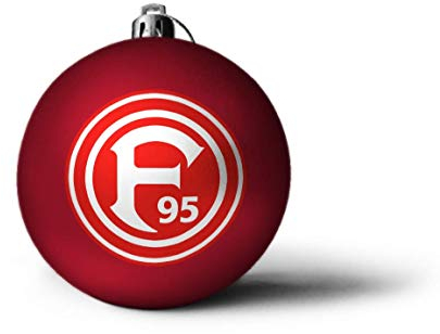 Fortuna Düsseldorf Weihnachtskugeln, Christbaumkugeln 10er-Set
