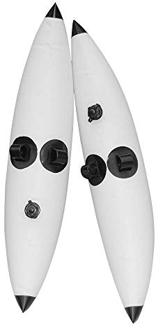 KUNPENG 2-Piece Kayak Stabilizer System - Adjustable Outrigger Floats with Heavy-Duty PVC Buoyancy Barrels for Enhanced Stability & Safety, Perfect for Fishing, Standing & Recreational Kayaking