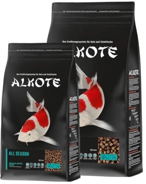 ALKOTE All Season Sink | 12 kg Teichfischfutter, Koifutter