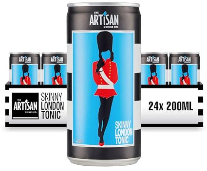 Artisan Skinny London Tonic Can, 200ml (Case 24)