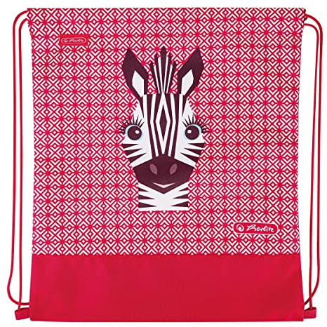 Sportbeutel / Turnbeutel / Zebra
