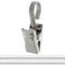 Gardinenklemmen, 60 Pack, in Metall-farben, mit Ø 10 mm Haken Öse, 35 mm lange Vorhang Clips mit Haken, Gardinen Klammern, für Duschvorhang, Fenstergardine, Mehrzweckhaken Klammer, Lichterkette Halter