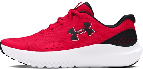 Under Armour Jungen UA BGS Surge 4, Laufschuhe mit reaktionsstarker Stoßdämpfung, Jungen Turnschuhe mit hervorragender Polsterung