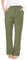 Stretch Hose Damen Hose Damen Elegant Weite Hose Damen Elegant Einfarbiges Tunnelzug Stretch Leinenhose High Waist Freizeithose Geradem Bein Business Hose Arbeitslatzhose Damen (Grün, S)