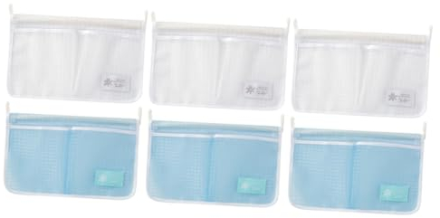 BESTonZON 6pezzi Borse Da Appendere Rete Leggera Per Stoccaggio Frigorifero e Bagno Lavabile e Traspirante Ottima Capacità Per Organizzare Oggetti Domestici
