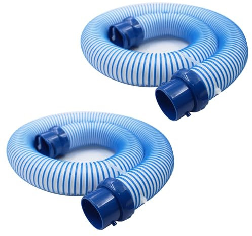 Lot de 2 tuyaux de rechange pour nettoyeur de piscine Zodiac Mx6 Mx8 X7 T3 T5 - Pool Systems R0527700 - Accessoires de nettoyage pour aspirateur - Tuyau à verrouillage tournant de 99,1 cm pour piscine