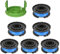 Yweller Bobine de rechange G24LT Longueur 4,8 m Épaisseur 1,65 mm Convient pour coupe-bordure Greenworks 24 V G24LT25 G24LT G24LT28 G24LT30MK2 G24LT30M Series avec couvercle de bobine (6 bobines de