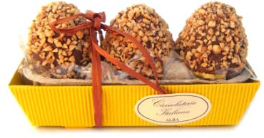 Cioccolateria Italiana | Confezione Regalo Tris Uova Pasqua Nocciola | Piccoli Ovetti Pasqua Pralinato Nocciole - 90 Gr | Cioccolato Pasqua