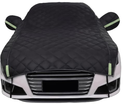 Funda Coche Exterior para Audi a4 b8 allroad,Toldo Parasol antilluvia antigranizo Media Funda de Coche Cuatro Estaciones Universal