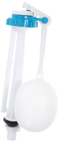 HOMSFOU Einlassventil WC Füllventil WC Schwimmerventil Ersatzkit Füllventil für Toilettentank Toilettenventil Ersatzset WC Reparaturset WC Schwimmerset WC Kit Weiß