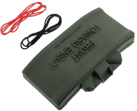 Abaodam Unique Prank Doorbell Hanging Decoration Sturdy Plastic Craft Bell for Playhouse and Surprise Toy