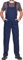 MAZALAT work wear Salopette da Lavoro Uomo, Taglie Grandi S-3XL, Made in EU, Colori Diversi, Tuta da Lavoro Uomo Qualità, Blu Navy, L