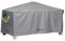 Mehr Garten Abdeckung Gartentisch eckig, 165x95x71 cm, grau, Oxford 600D Gewebe, Tischabdeckung wasserdicht, UV-beständig und wetterfest, Schutzhülle Gartenmöbel