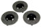 Jeu de 3 disques feutre Chambord Z5 LC500C Simac FL8500 (47687-43844) Cireuse 09502576 TORNADO