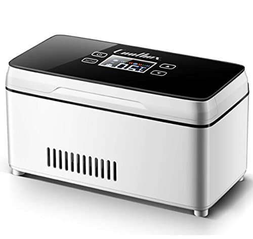 lxiluv Refrigerador De Medicamentos Y Refrigerador De Insulina para Automóviles, Viajes, Hogar -Nevera Portatil Insulina/Caja De Viaje Pequeña para Medicamentos,Touch-A