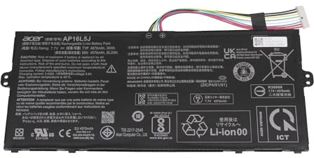 Batterie 36Wh Original 7,7V (AP16L5J) pour Acer TravelMate X5 (TMX514-51)