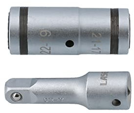 Laser 8458 4-in-1 Wheel Nut Socket 1/2 D, Variety pack