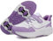 WOWEI Schuhe mit Rollen für Jungen Mädchen Skateboardschuhe Sportschuhe Rollschuhe Kinder 2-in-1-Multifunktionsrollschuhe Sneakers Mit Rollen Outdoorschuhe (BZX-T6, 35EU)