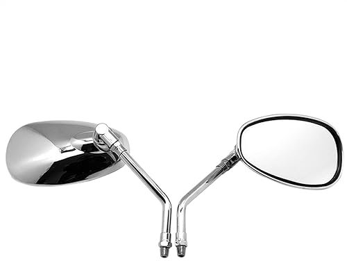 Motorrad Seitenspiegel Spiegel Rückspiegel Für Für Vulcan 1500/1600/1700 Für Vulcan S Universal 10mm Motorrad Rückspiegel Chrom Rückspiegel