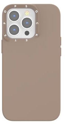 PopSockets iPhone 13 Pro Case Compatible with MagSafe, Phone Case for iPhone 13 Pro, Wireless Charging Compatible - Latte