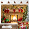 DTYGUIXE Weihnachten Kulissen, 210 x 150 cm Weihnachtshintergrund für Fotos Weihnachten Hintergrund Banner Wonderland Foto Weihnachten Hintergrund Banner für Weihnachtsfeier, Party, Geburtstag