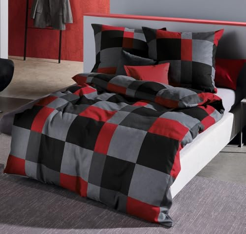 *** Kaeppel Biber Bettwäsche 135x200 80x80 mit Reißverschluss (532-2) ***