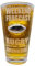 solo-pro master your game Rugby Pint Glass with Metal Ball Embellishment, Weekend Forecast Design, Novelty Sports Gift