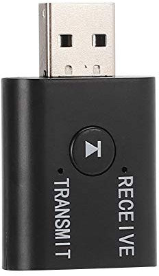 Mini Portable Stable Performance Adapter, 2 In 1 Transmitter Receiver, for Speaker Car Speaker TV Projector Computer