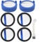 Eawfgtuw Filtres de rechange pour aspirateur sans fil AEG 8000 conçus pour une brosse de nettoyage à performance continue, filtres d'aspirateur